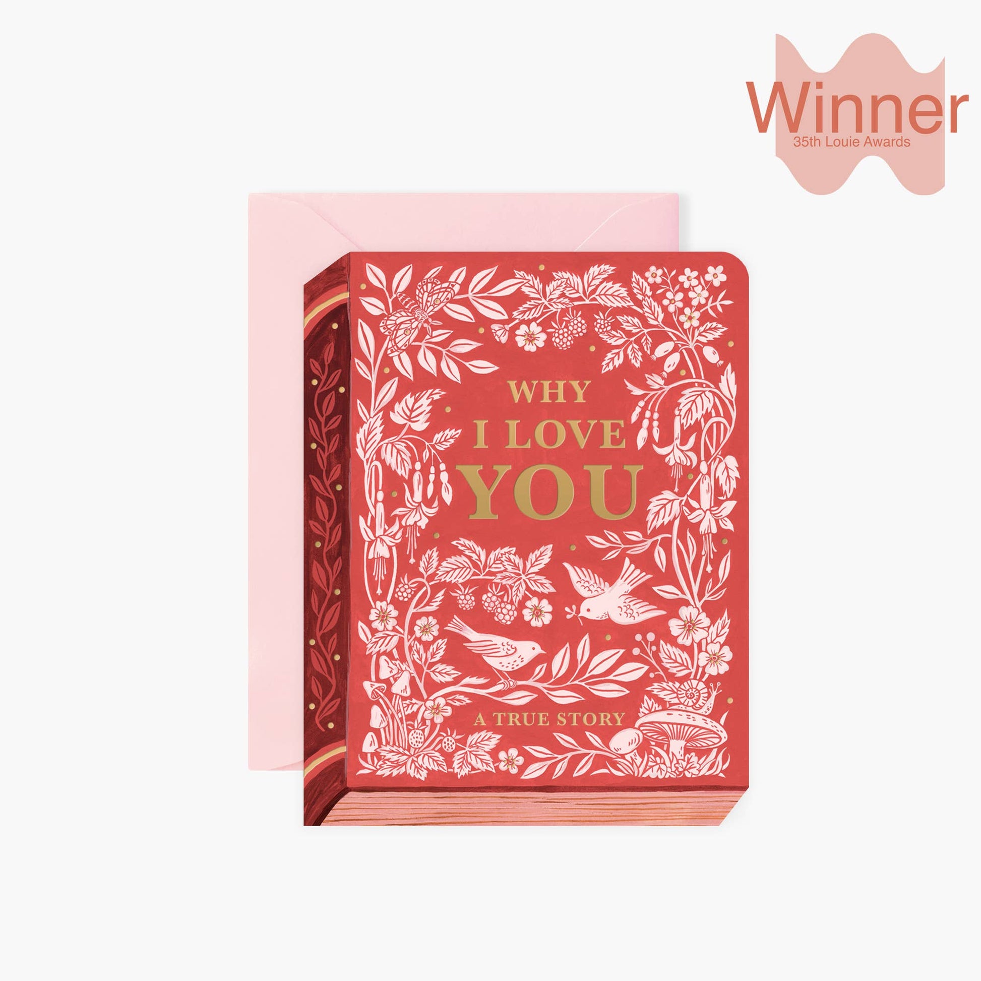 WHY I LOVE YOU "BOOK" | Valentine's Day greeting card - The Regal Find