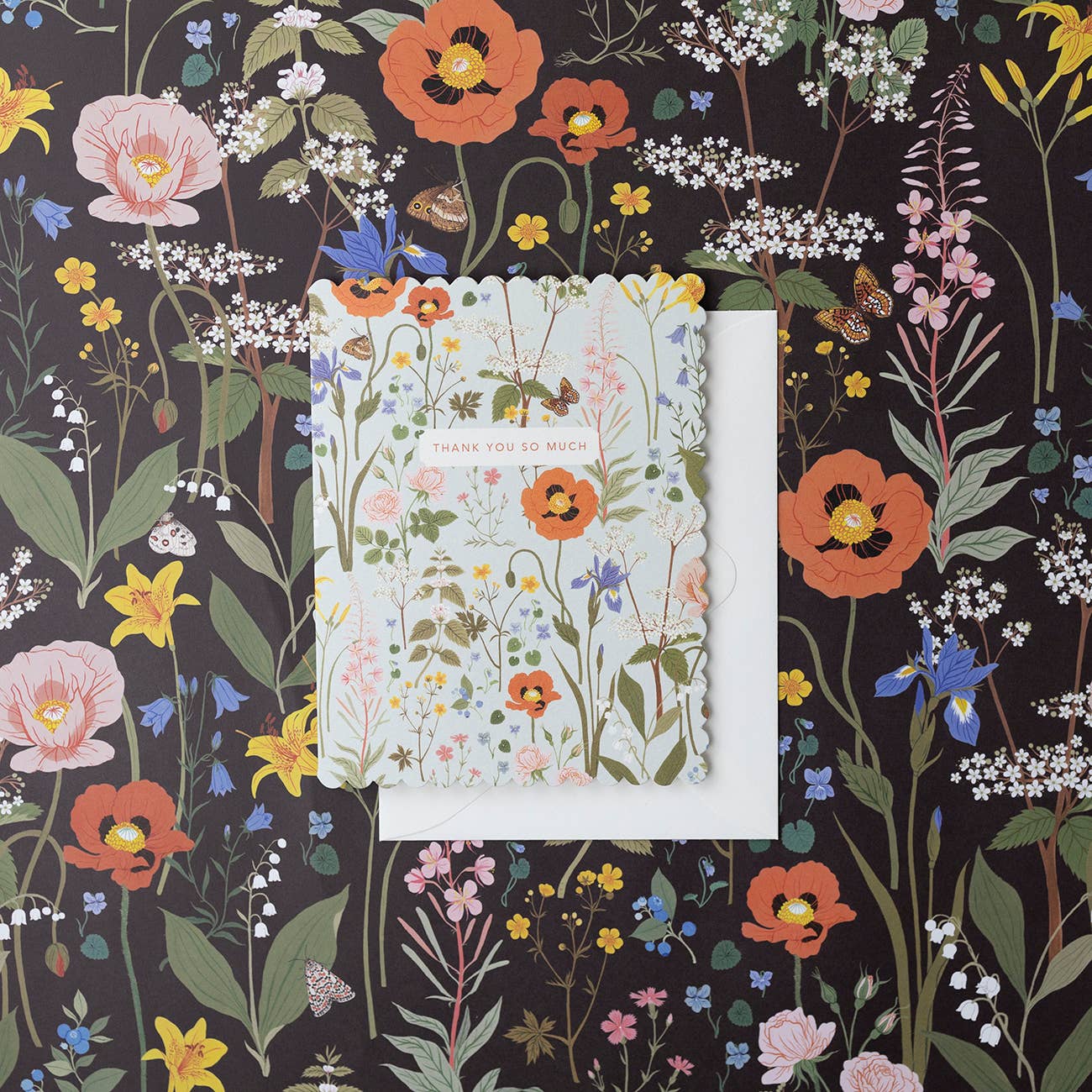 WILD FLOWERS | thank you card - The Regal Find