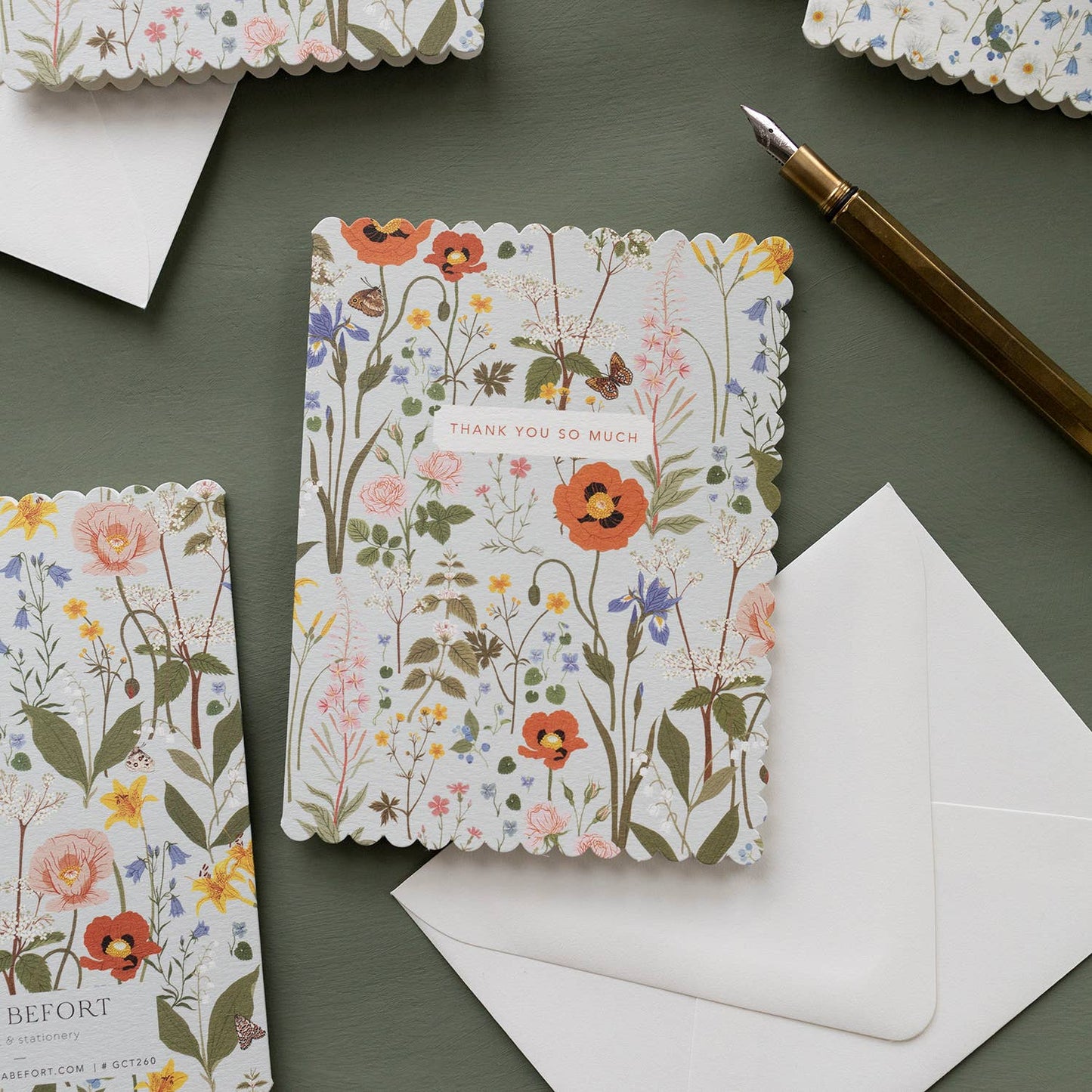 WILD FLOWERS | thank you card - The Regal Find