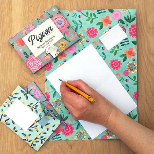 Wildflower Pigeon letter pack - The Regal Find