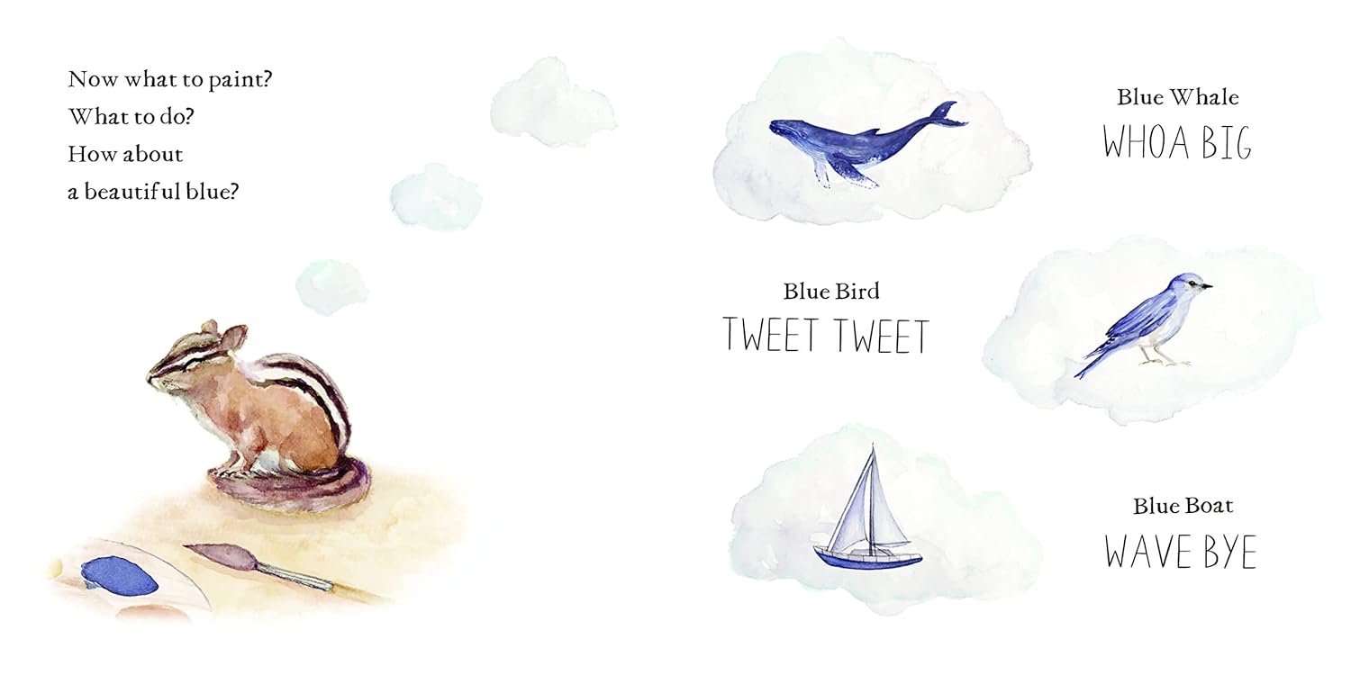 Wishy Washy: A Board Book of First Words and Colors for Growing Minds - The Regal Find