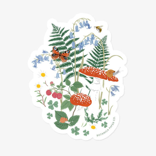 WOODLAND | CLEAR VINYL STICKER - The Regal Find