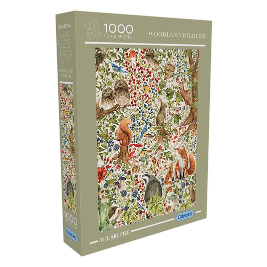 Woodland Wildlife - 1000 Piece Jigsaw Puzzle - The Regal Find