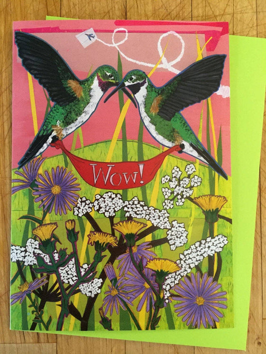 WOW! Hummingbirds Card - The Regal Find