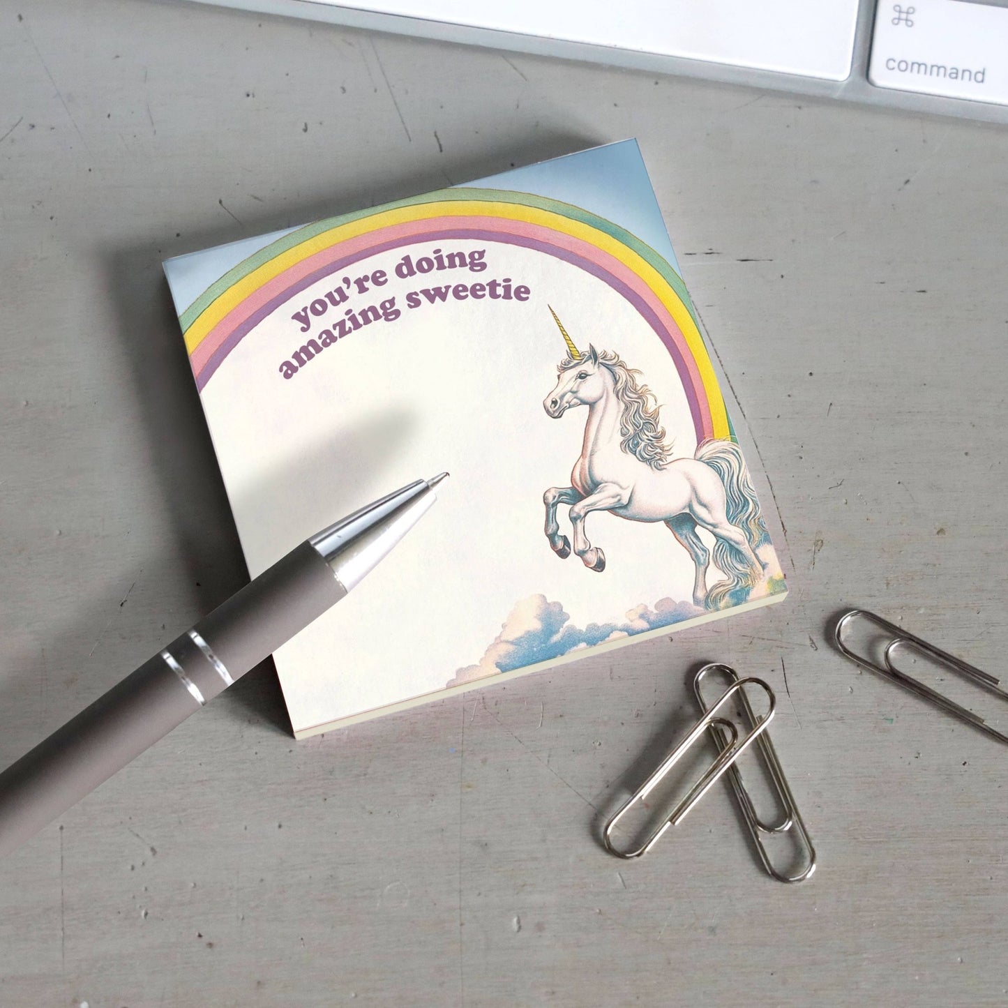 You're Doing Amazing - Funny Motivational Sticky Note Pad - The Regal Find