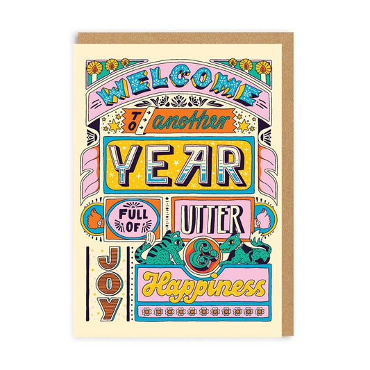 Another Year Full of Happiness Card - The Regal Find