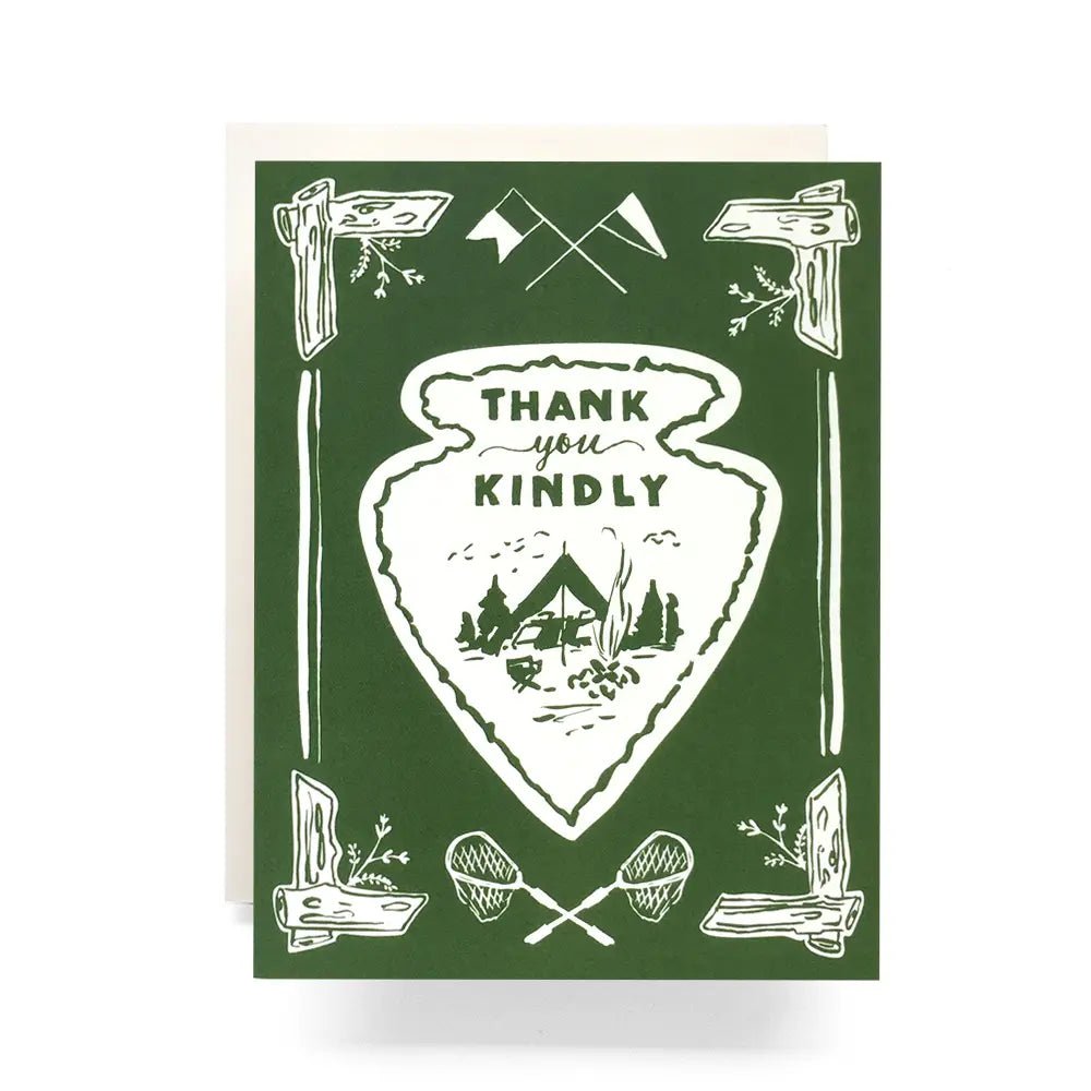 Arrowhead Thank You Kindly Card - The Regal Find