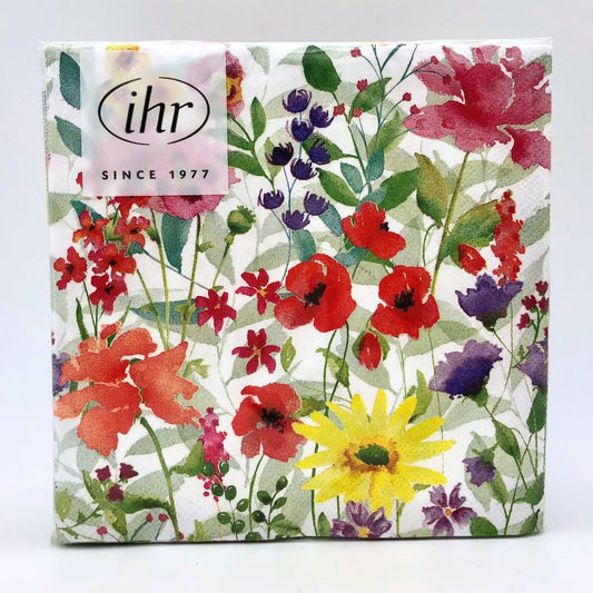 Barb Floral Cocktail Napkins - The Regal Find