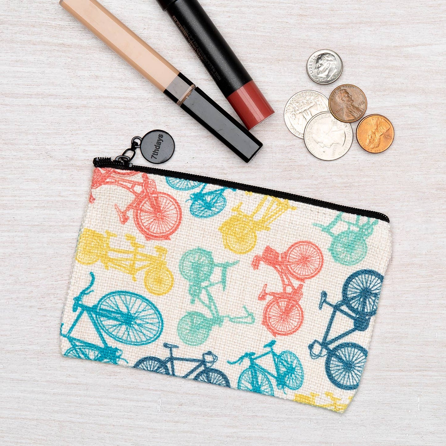 Bikes Zipper Pouch: Small - The Regal Find
