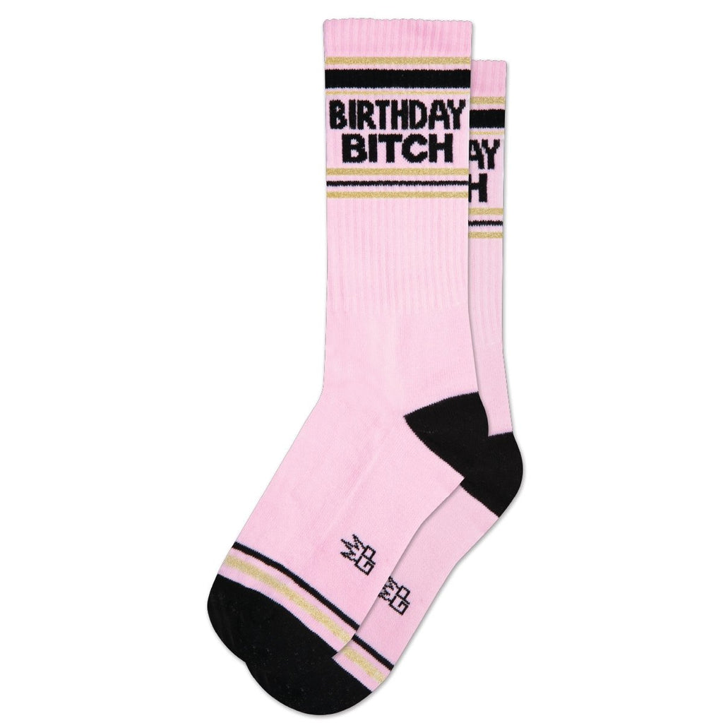 Birthday Bitch Gym Crew Socks - The Regal Find
