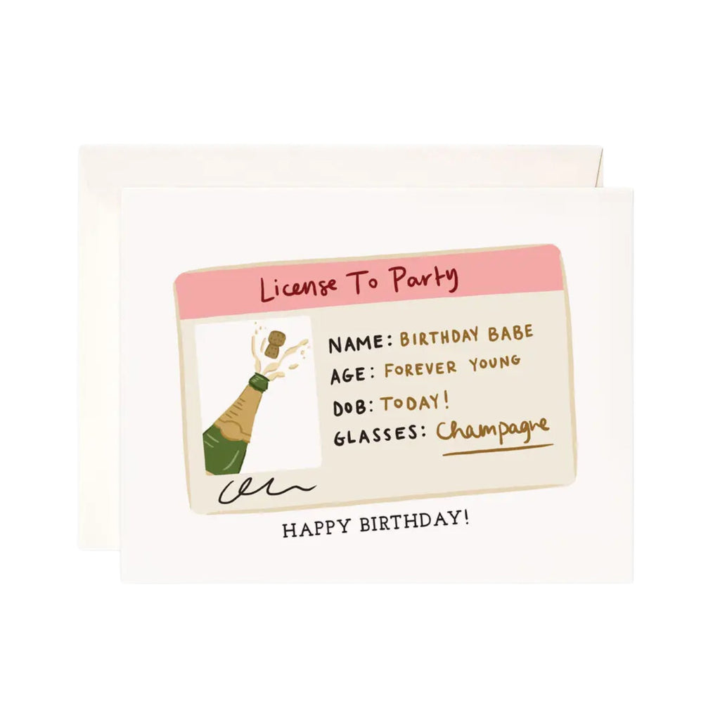 Birthday License Card - The Regal Find