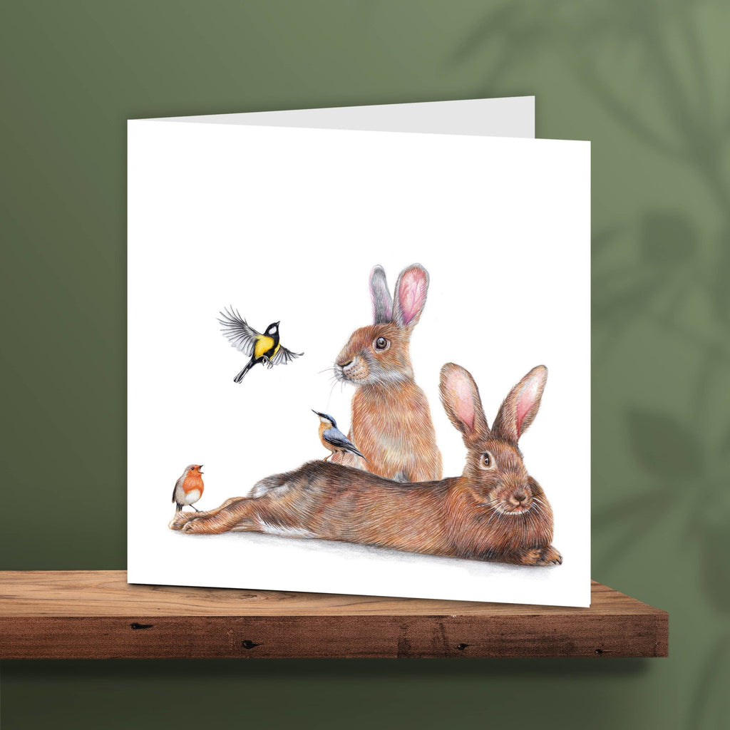 Bunny Greeting Card - The Regal Find