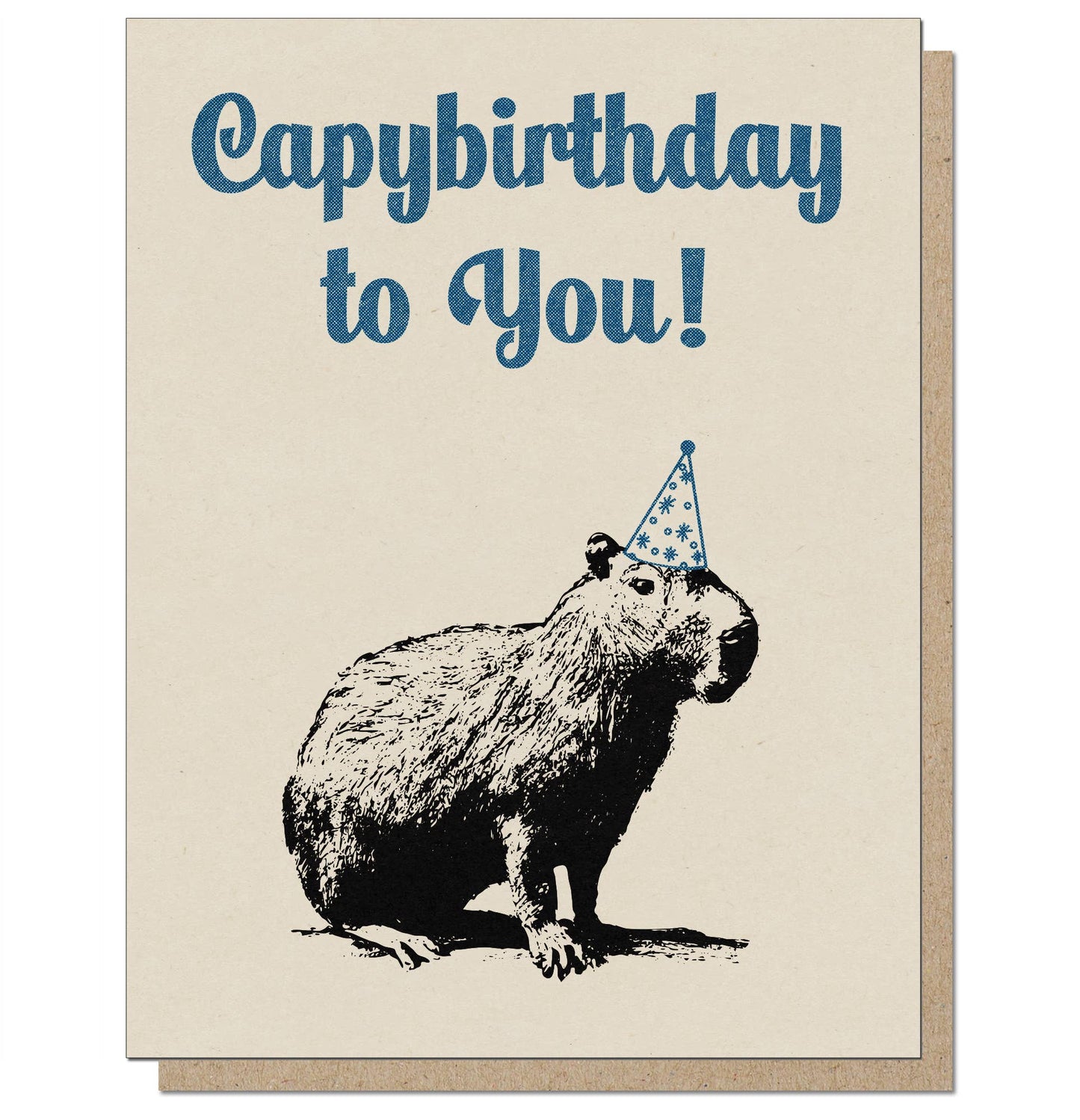 Capybirthday to You Birthday Card - The Regal Find