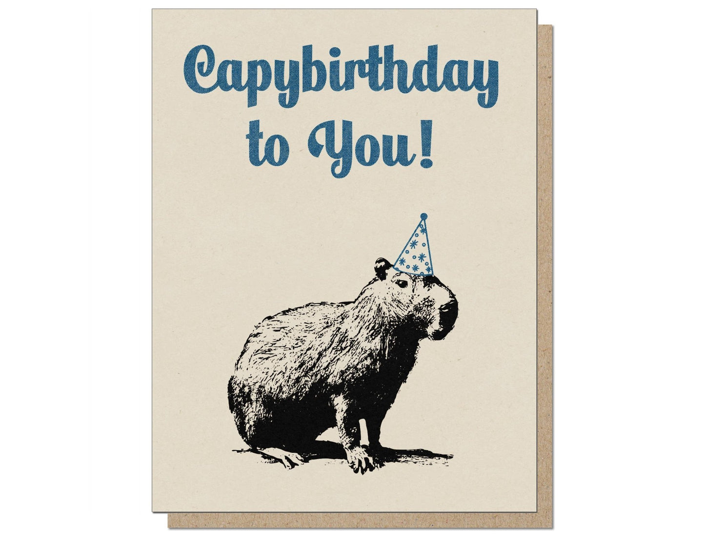 Capybirthday to You Birthday Card - The Regal Find