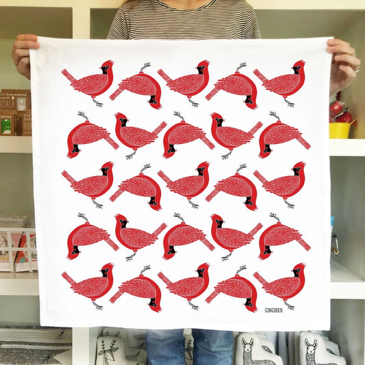 Cardinal Tea Towel - The Regal Find
