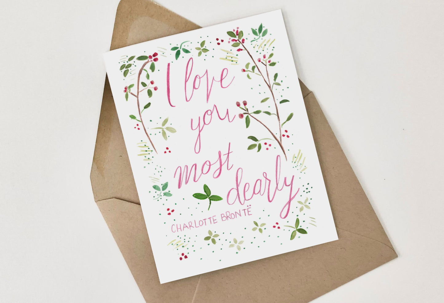 Charlotte Brontë Greeting Card - The Regal Find