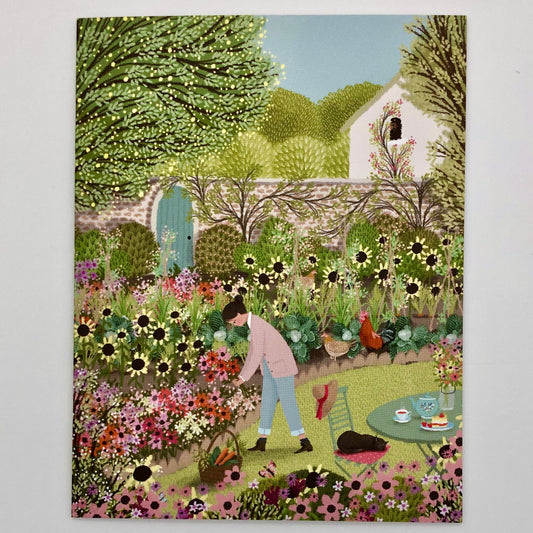 Cottage Garden Birthday Card - The Regal Find