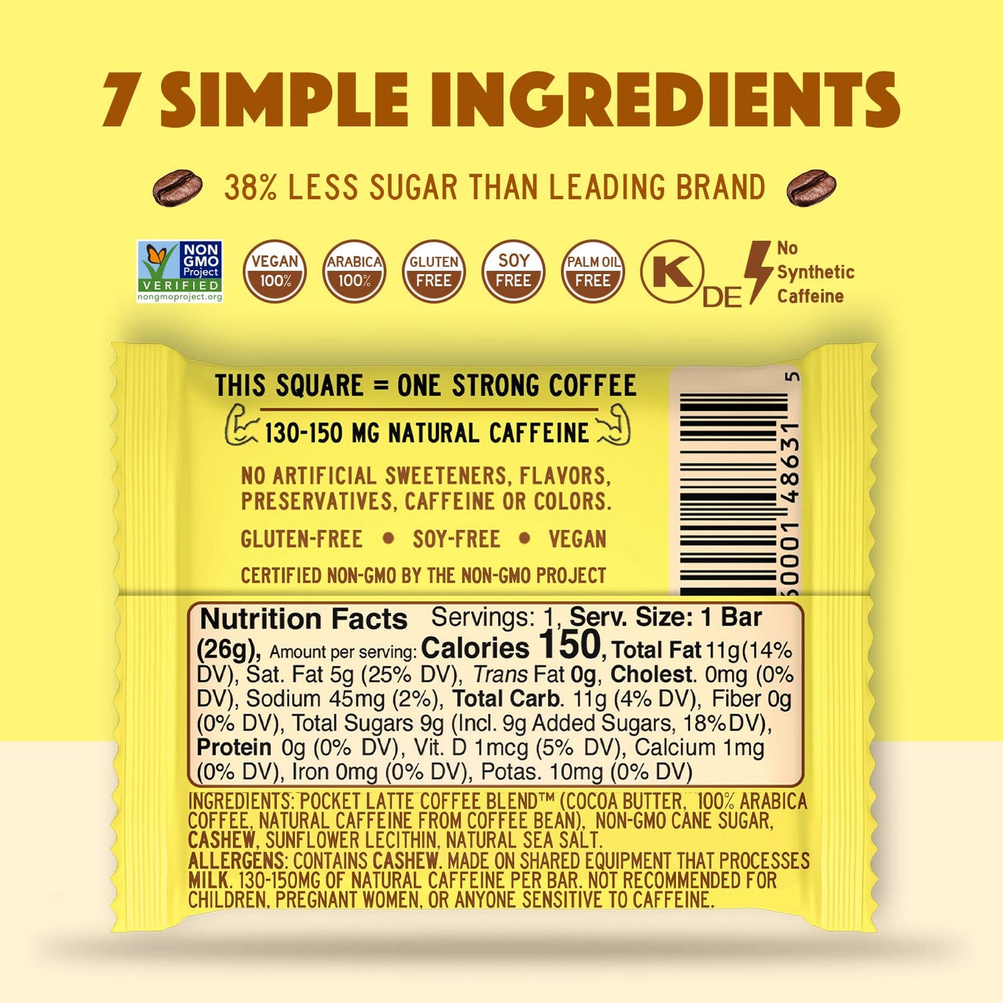 Dark Roast - Coffee Chocolate Bar - The Regal Find