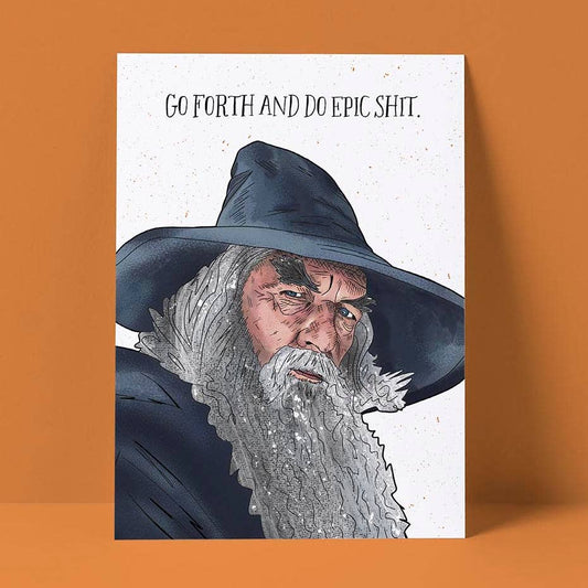 Do Epic Sh*t Graduation Card - The Regal Find