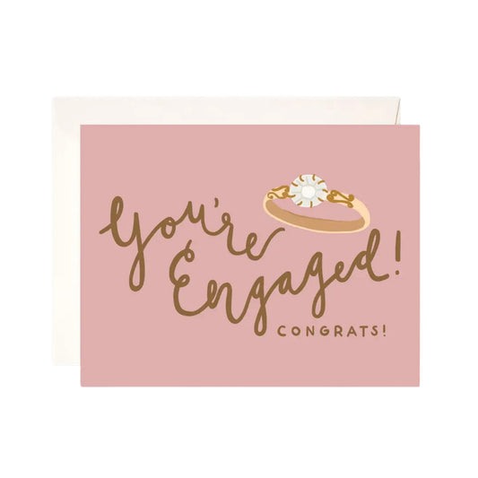 Engaged Ring Card - The Regal Find