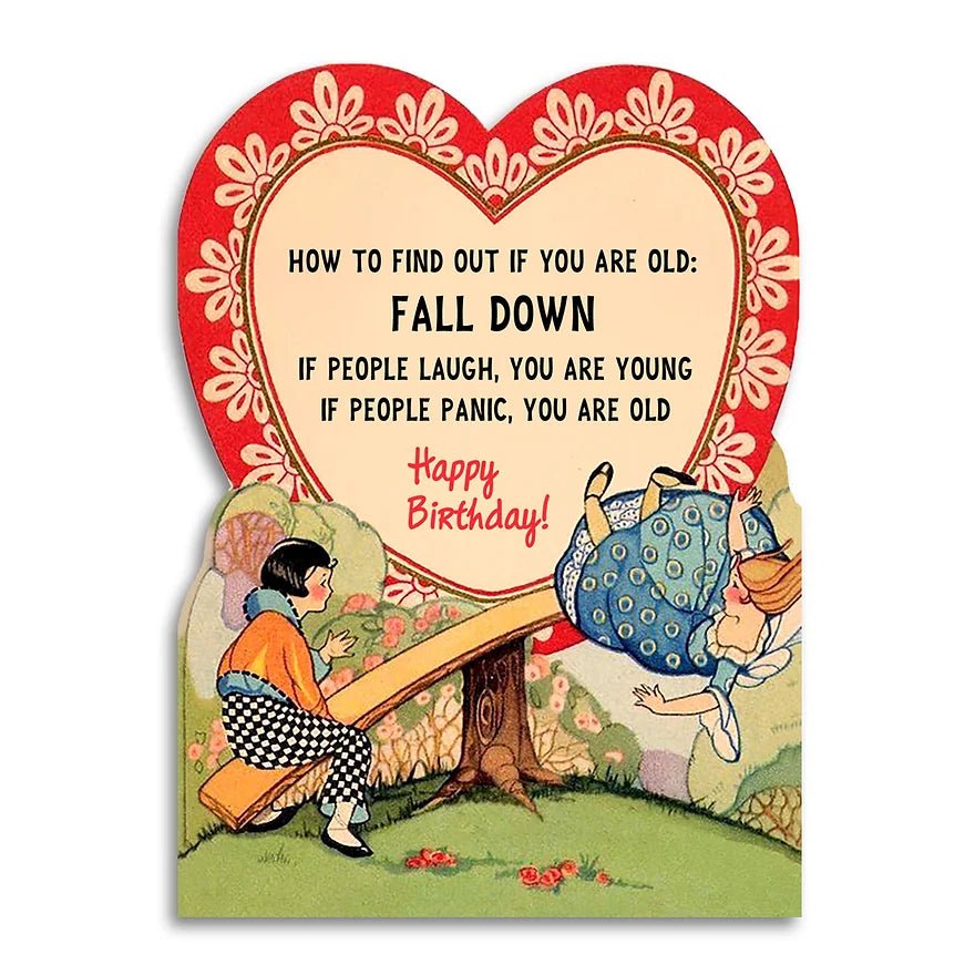 Find Out If You're Old Card - The Regal Find