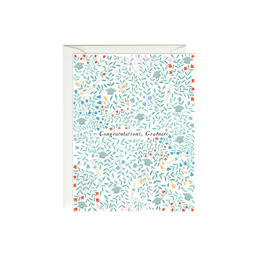 Floral Graduation Card - The Regal Find
