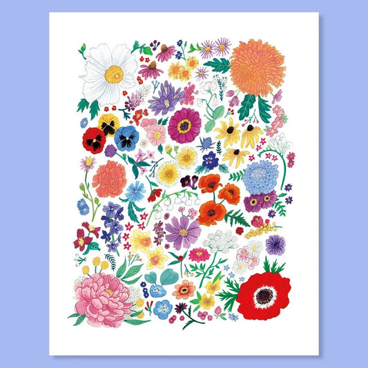 Flower Field Print - The Regal Find