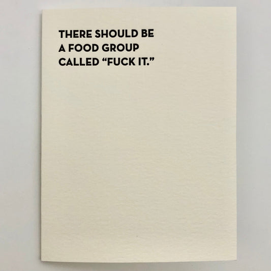 Food Group Card - The Regal Find