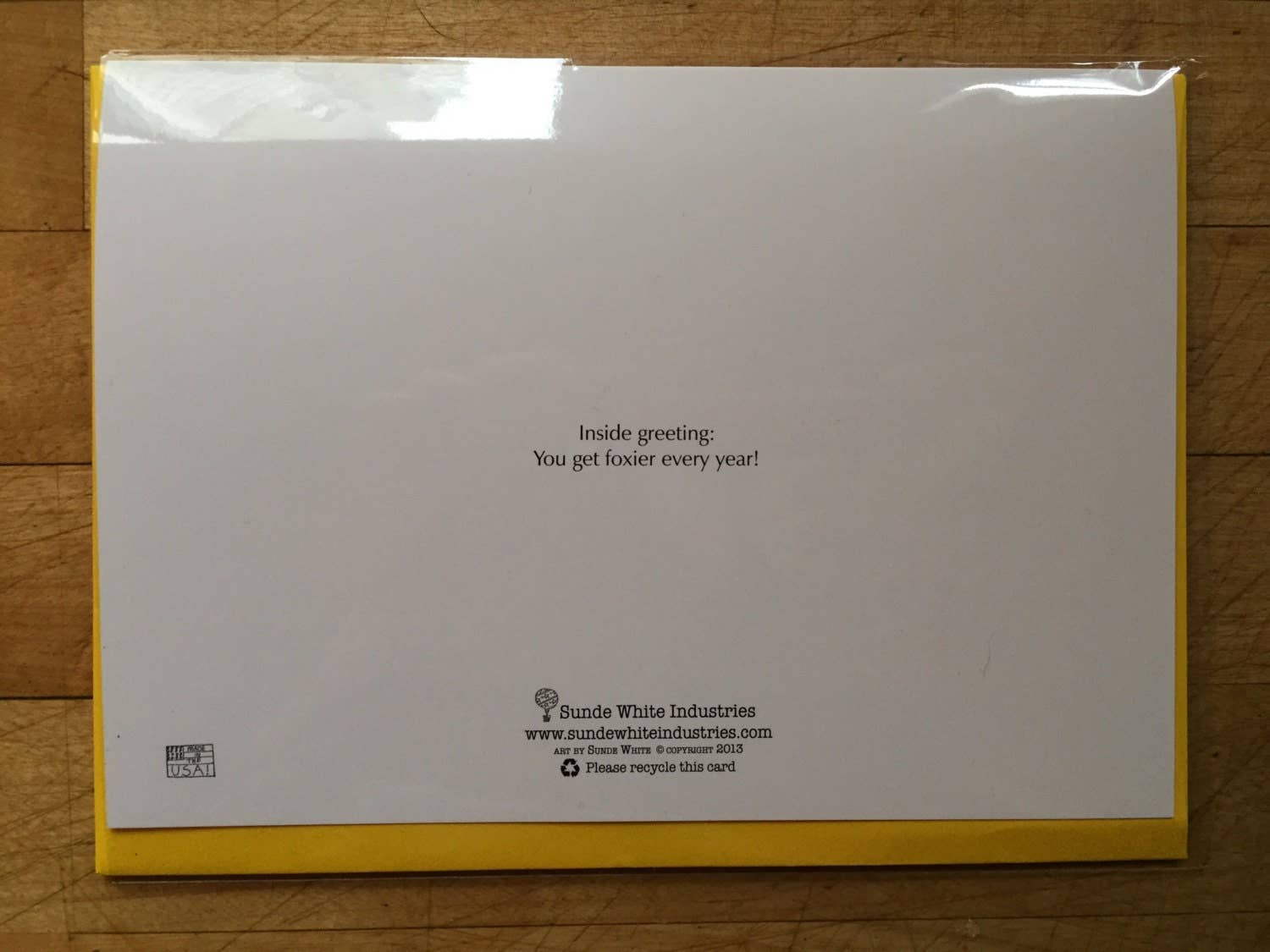 Foxy Birthday Card - The Regal Find