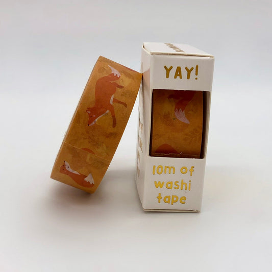 Frolicking Foxes Washi Tape - The Regal Find