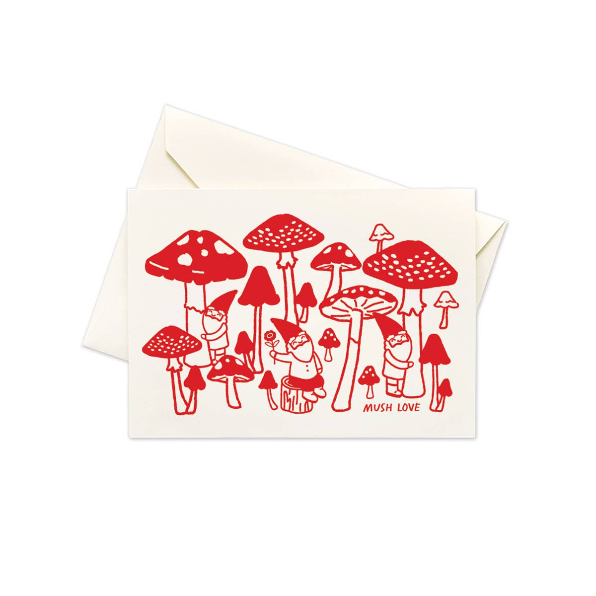 Gnome Mushroom Boxed Notes - The Regal Find