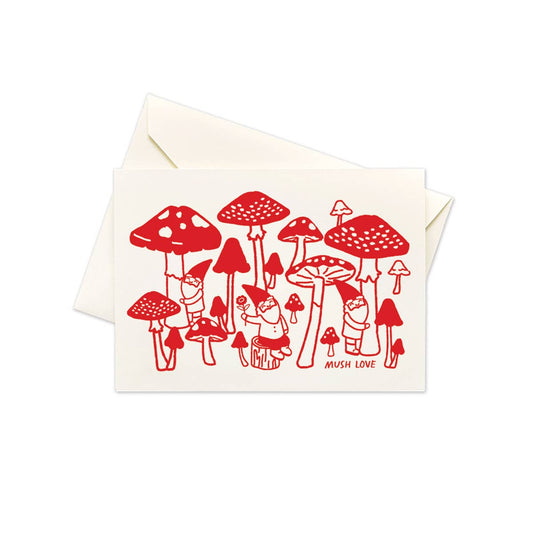 Gnome Mushroom Boxed Notes - The Regal Find