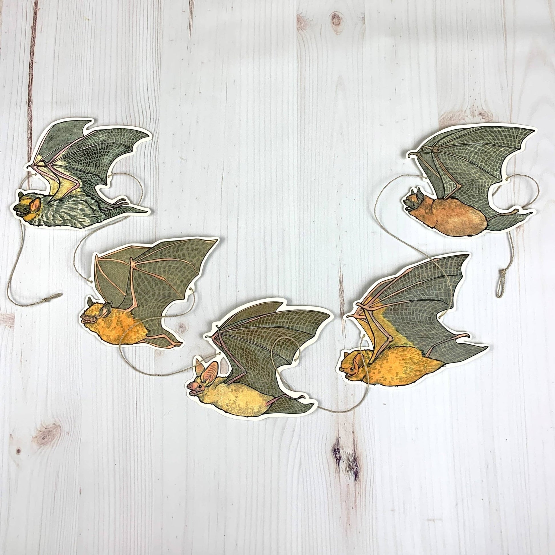 Happy Bat Illustrated Garland - The Regal Find
