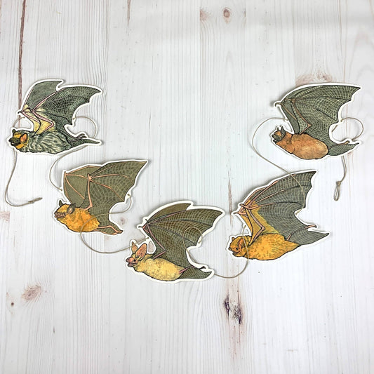 Happy Bat Illustrated Garland - The Regal Find