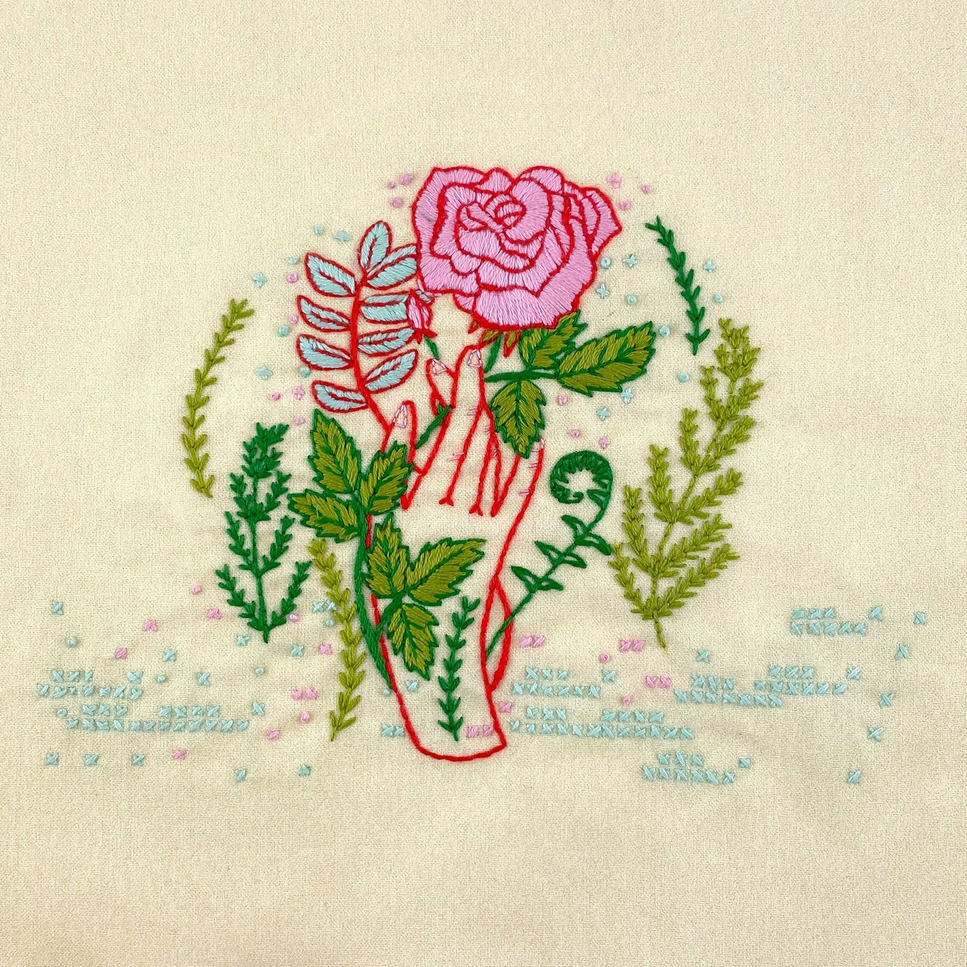 Hello From Rose City Embroidery Kit - The Regal Find