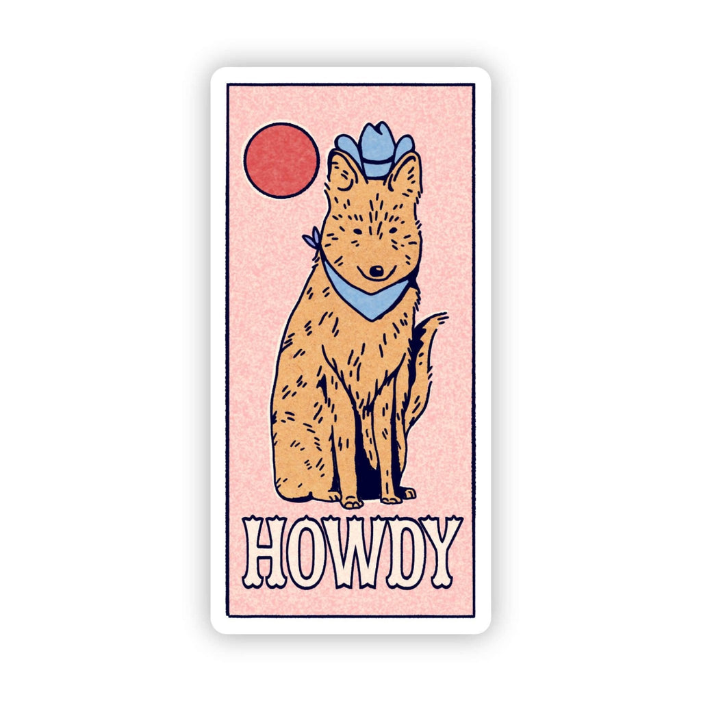 Howdy Sticker - The Regal Find