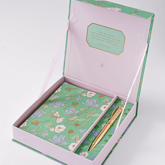 Les Fleurs Parisiennes Luxury Stationery Set - The Regal Find