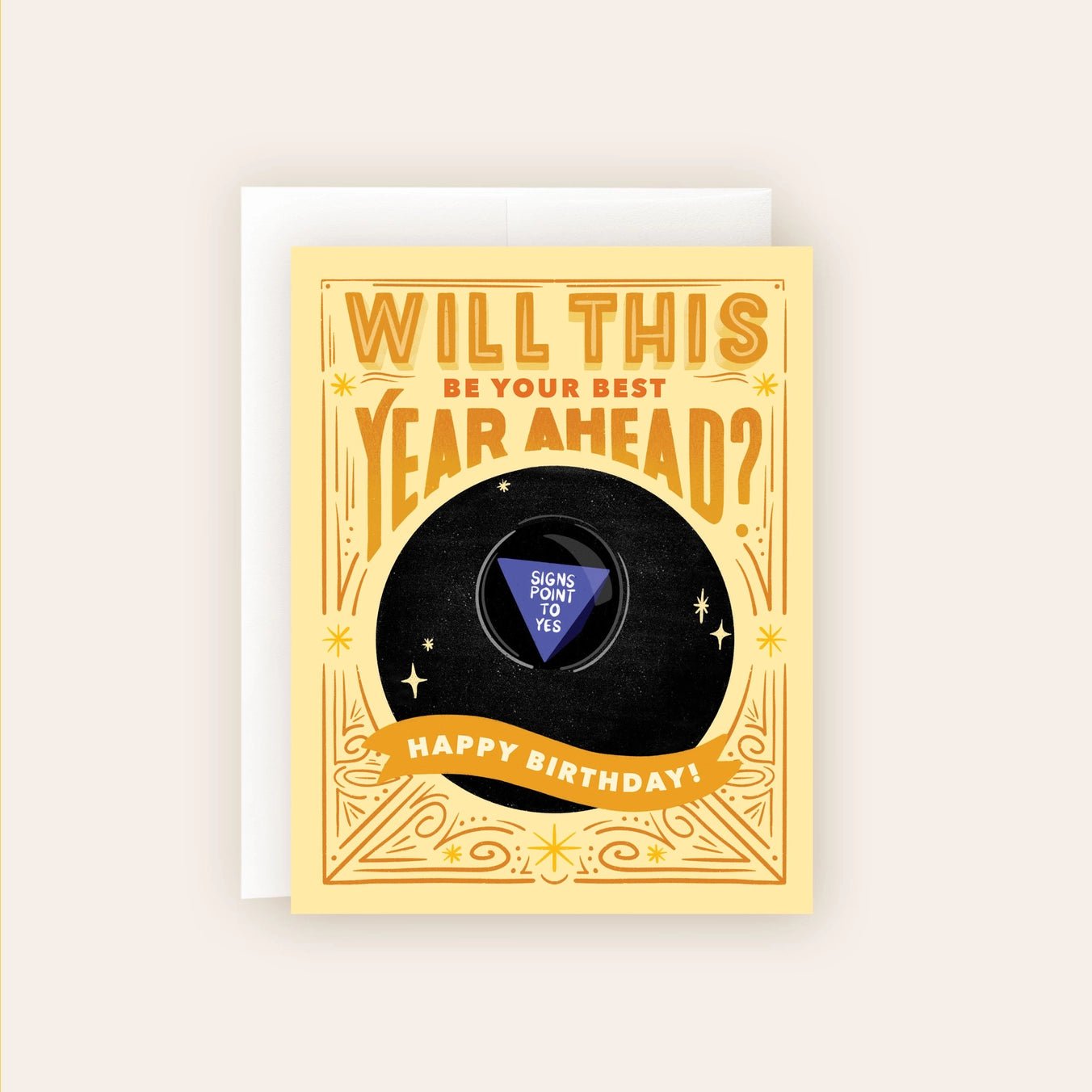 Magic Eight Ball Birthday Card - The Regal Find