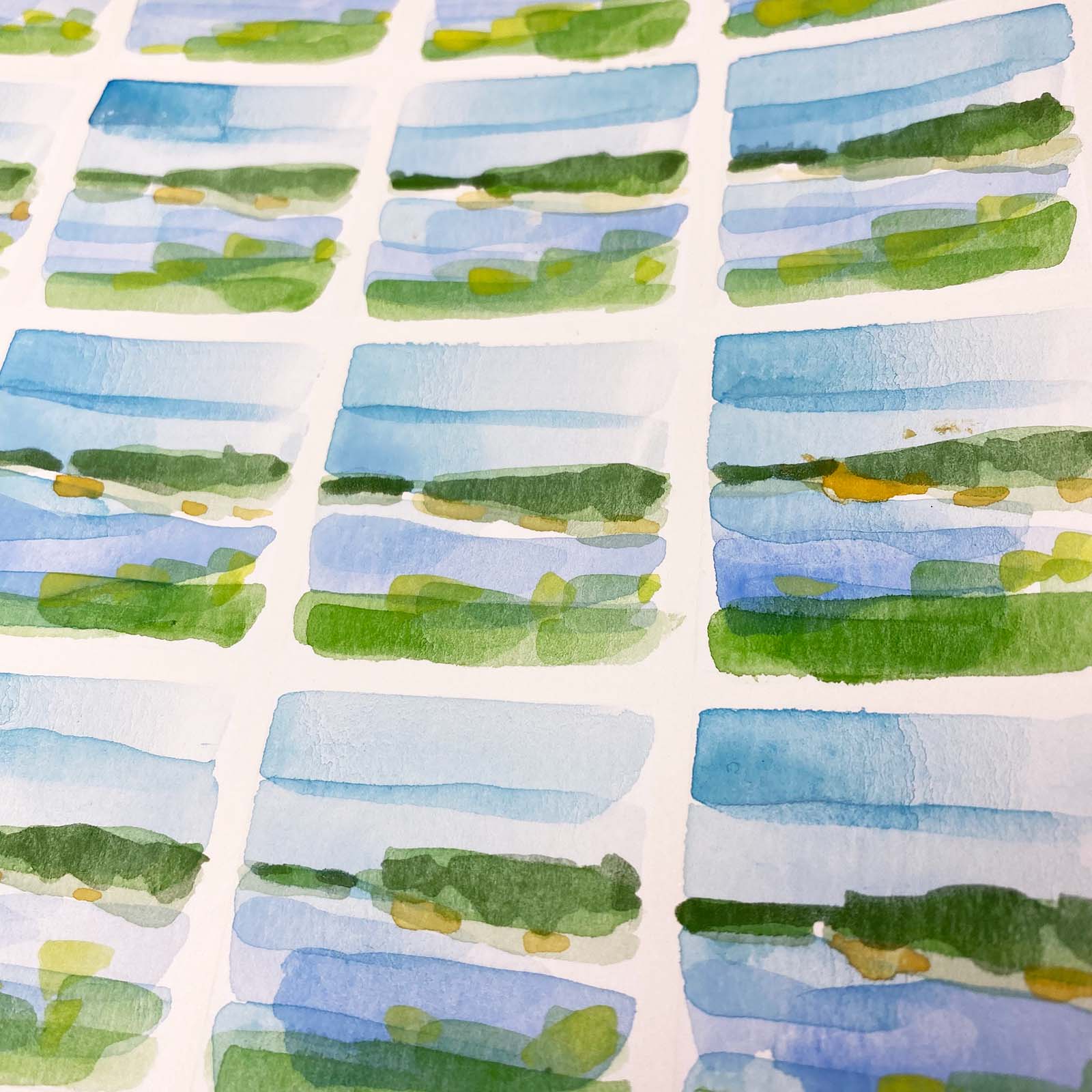 Mini Landscapes Embroidery Kit - The Regal Find