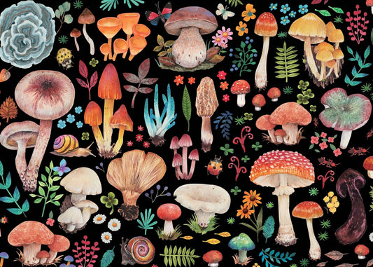 Mushrooms 1000 Piece Jigsaw Puzzle - The Regal Find