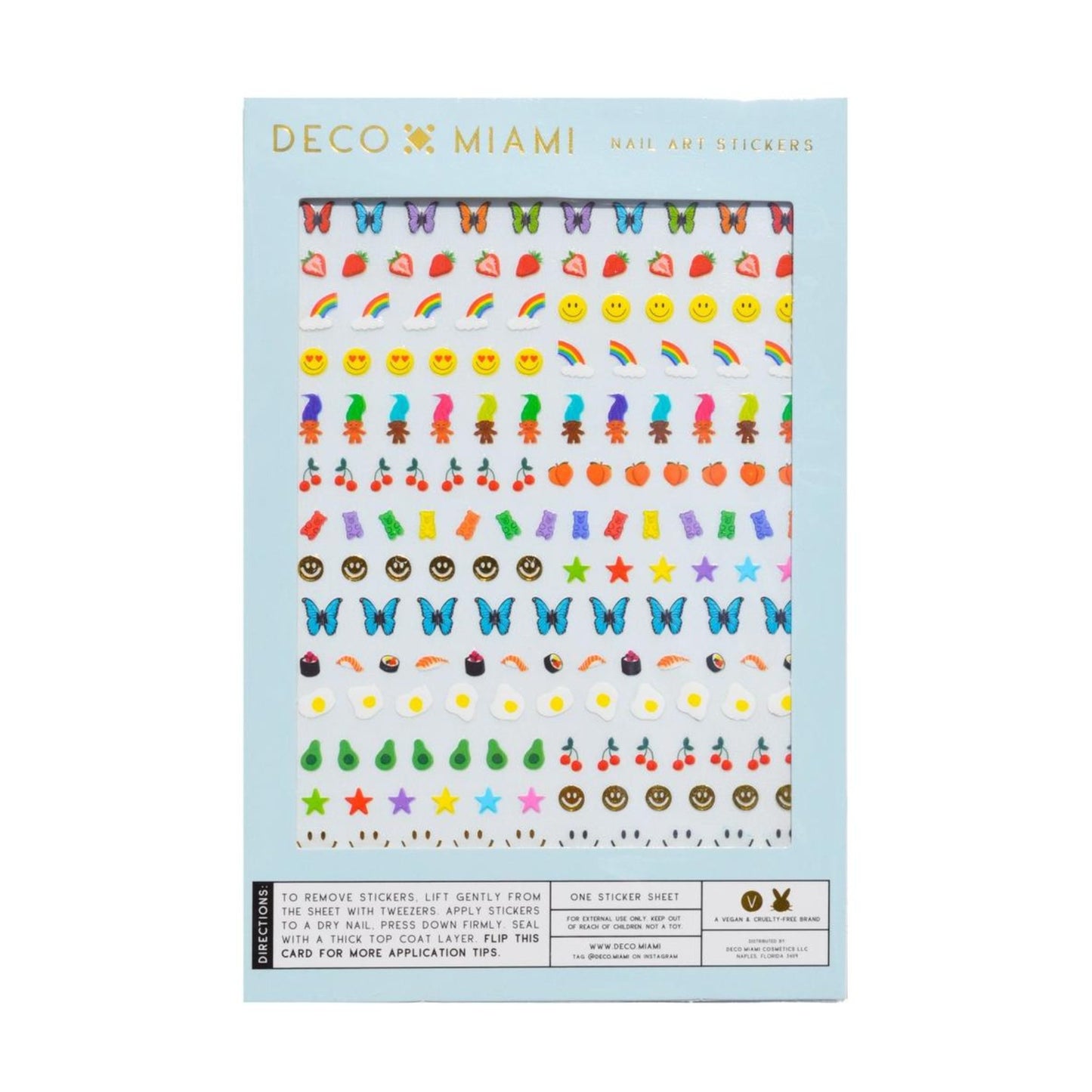 Nail Art Stickers - Sunny Side Up - The Regal Find