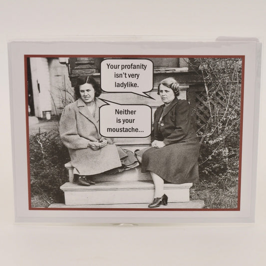 Neither is Your Moustache Card - The Regal Find