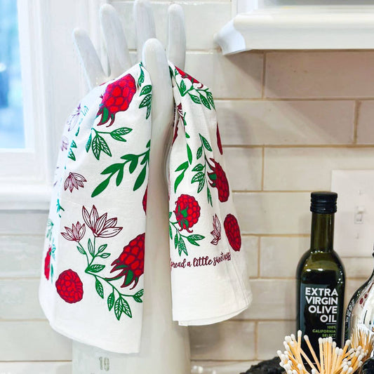 NEW Raspberry Fruit Kitchen Towel - The Regal Find