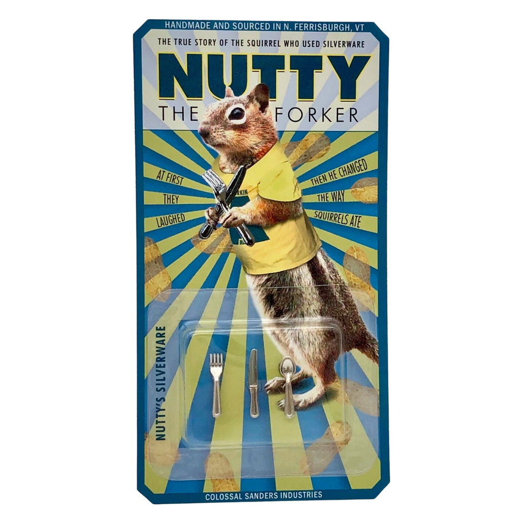 Nutty the Forker Squirrel Toy Magnet - The Regal Find