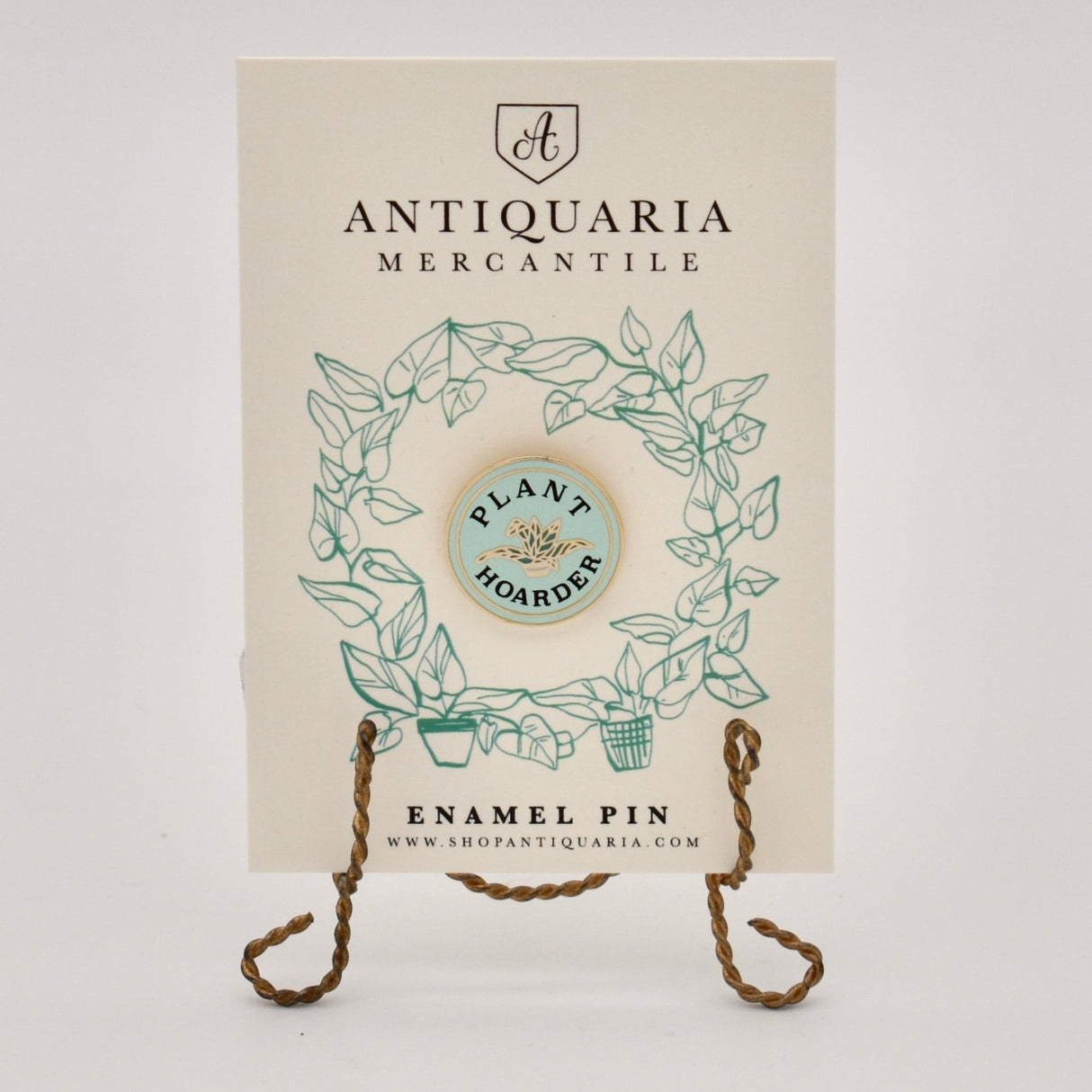 Plant Hoarder Enamel Pin - The Regal Find