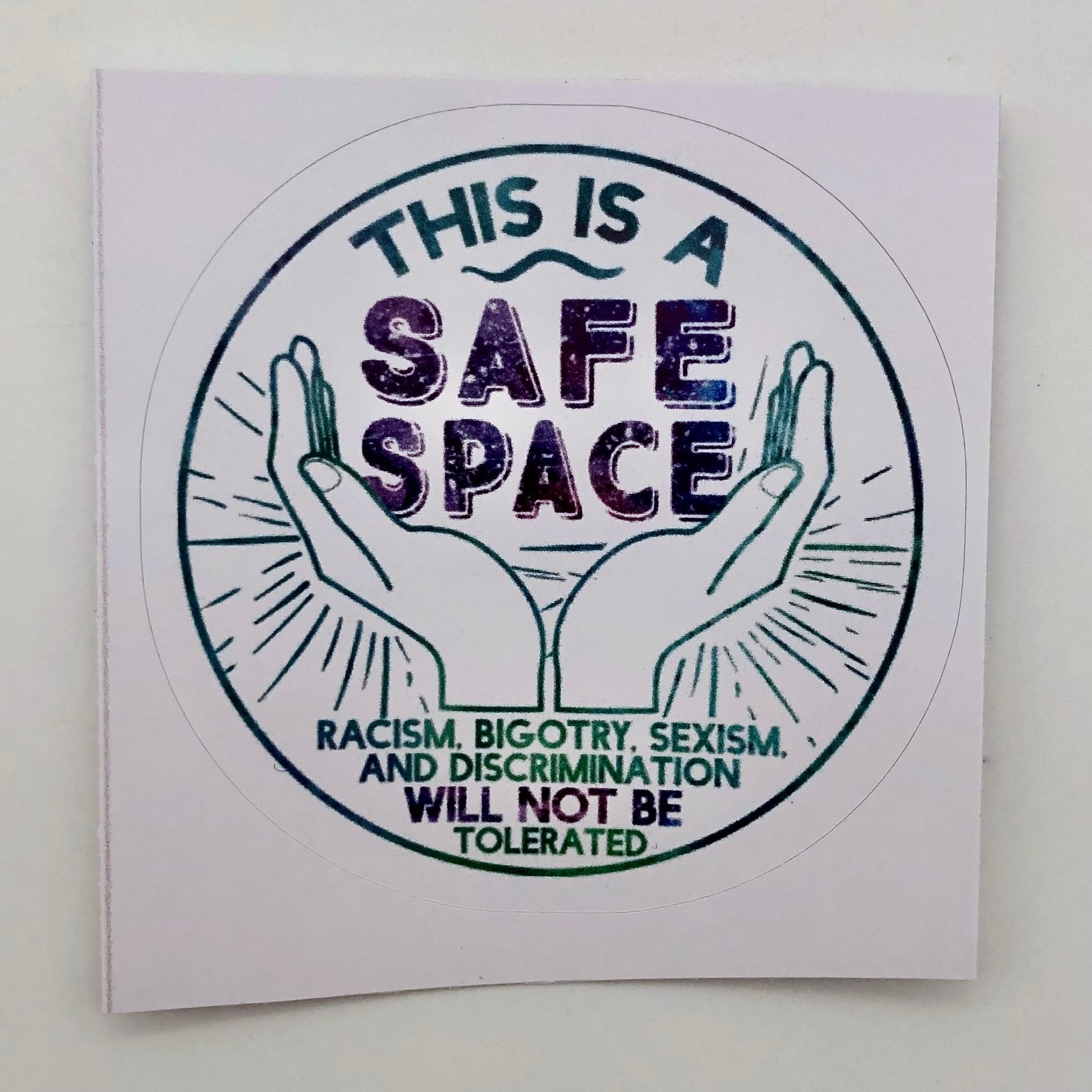 Safe Space Sticker - The Regal Find