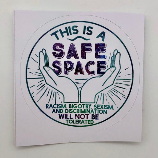 Safe Space Sticker - The Regal Find