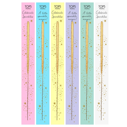 Single Sparkler Celebrate - Assortment of Colors - The Regal Find