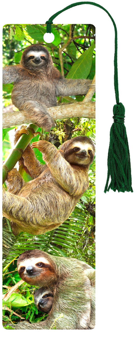 Sloths 3-D Bookmark - The Regal Find