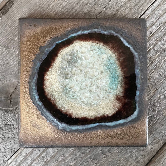 Square Coaster - Bronze: Individual Coaster - The Regal Find